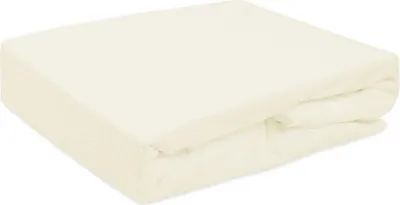 Obrázek produktu pro Prostěradlo s gumou, froté 120x200cm Ekru