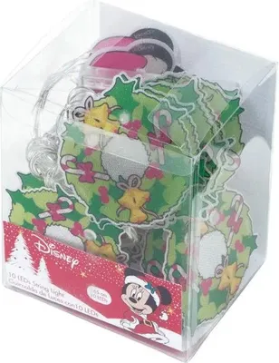 Immagine prodotto di Arditex WD14014 Ghirlanda di luci natalizie con 10 LED caldi - 165 cm. Disney-Minnie.
