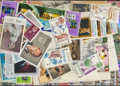 Produktbild von Briefmarken Sharjah 50 verschiedene Marken