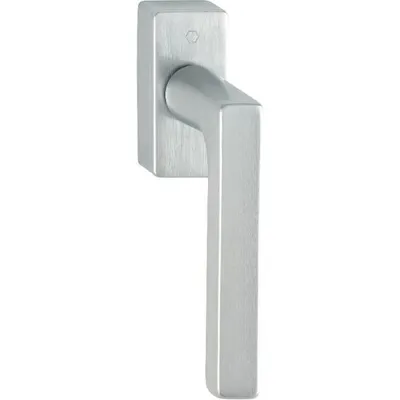 Produktbild von Fenstergriff DALLAS - VarioFit, VK 7 x 32-42 mm, Messing verchr. matt