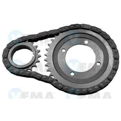 Produktbild von VEMA 12255 Steuerkettensatz Steuerkette für FIAT 500 Limousine 126 (126)