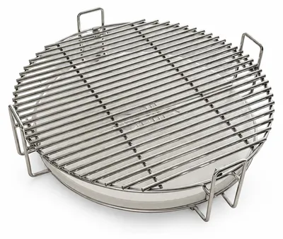 Produktbild von Grillx Multilevel System 18 Zoll – Inkl. 2 Halbmonde – Universell – Kamado Grillzubehör, KI-generiertes Bild
