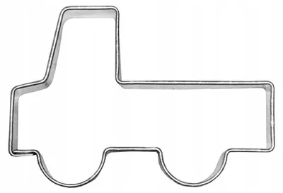 Produktbild von EkoForemki Ausstechform LKW 4,5 cm Lebensmittelmetall