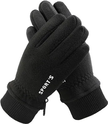 Produktbild von INF Warme Winterhandschuhe mit Touch - Skihandschuhe Schwarz M