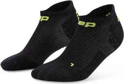 Zdjęcie produktu dla Męskie skarpety kompresyjne sportowe stopki no show CEP Core Run Ultralight czarne