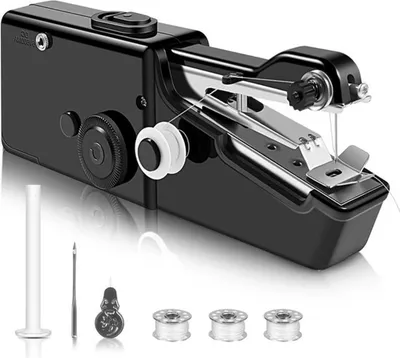 Immagine prodotto di Azomor: macchina da cucire manuale compatta e facile da usare per progetti creativi