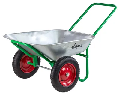 Schubkarre Schubkarren Gartenschubkarre Karre Bauschubkarre 2-rad Gartenkarre Handkarre Verzinkte Stahlwanne 925700 925700 20905 4031765209052