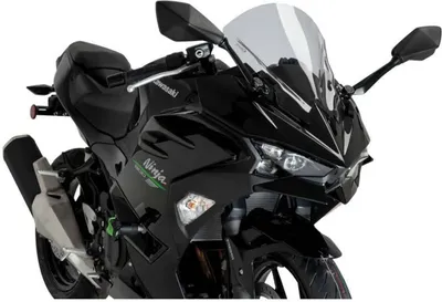 Produktbild von PUIG Z-Racing Windschild Leichtrauch ABE genehmigt für Kawasaki