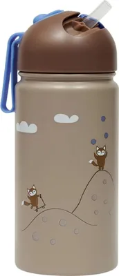 Immagine prodotto di Oyoy Amici nella foresta, bottiglia termica da 360 ml con cannuccia