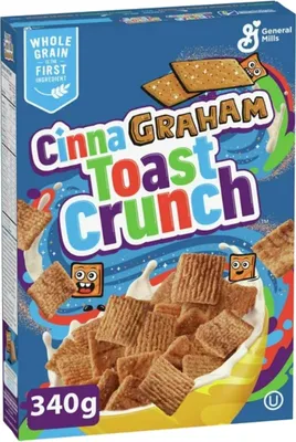 Produktbild von General Mills Cinnagraham Toast Crunch 340g