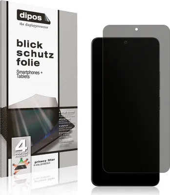Produktbild von Blickschutzfolie für Doogee Note 59 Pro matt Schutzfolie Folie Display Schutz dipos