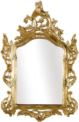 Image de Casa Padrino Miroir mural baroque de luxe or 82 x 6 x H. 128 cm - Miroir somptueux de style baroque - Meubles baroques