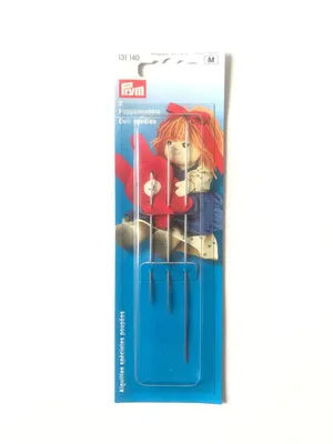 Produktbild von Igły dla lalek Prym, różne, stalowe, zestaw 3 szt.