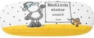 Image de Sheepworld 47965 Étui à lunettes motif Enfin, coque dure