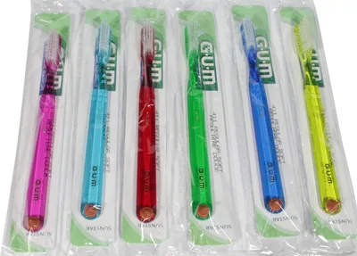 Produktbild von GUM Classic Zahnbürste groß soft 411, 1 St. Zahnbürste