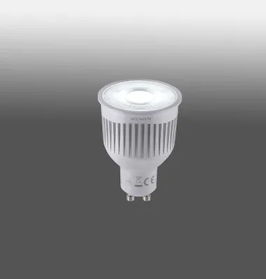 Immagine prodotto di Lampadina LED RGBW WiZ con attacco GU10 da 6 Watt, comando vocale, telecomando