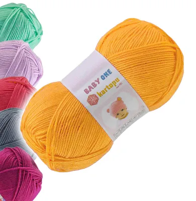 Produktbild von 100g Strickgarn Kartopu BABY ONE Antipilling Babywolle Babystrickgarn, 45 Farben