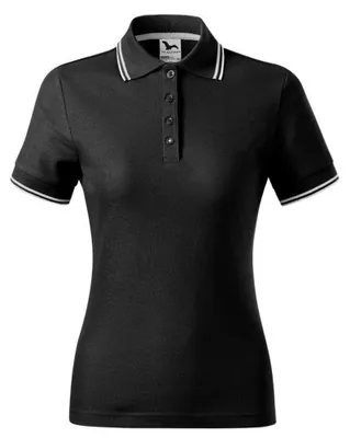 Produktbild von Malfini - "Focus" Poloshirt für Damen, Piqué PP10035 (XS) (Schwarz)
