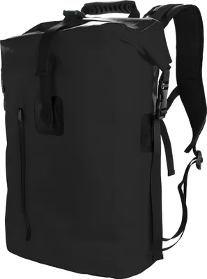 Produktbild von Wasserdichter Rucksack 28 L schwarz - Rolltop, robust, Outdoor, Drybag, Gearbag 28