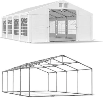 Namiot Imprezowy Letni 6x8 Biały SUMMER PLUS ISD zdjecie główne produktu