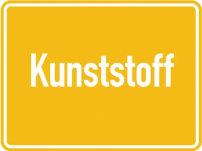 Produktbild von Dreifke® Abfallkennzeichen, Kunststoff, 150 x 200 mm, Folie selbstklebend 1 Stk.