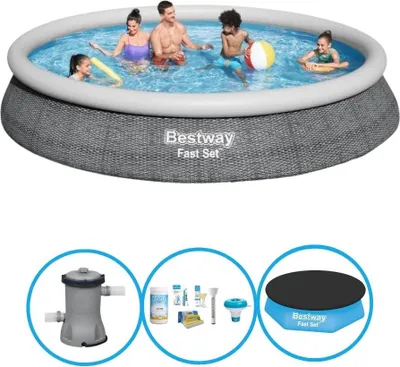 Produktbild von Bestway Pool Fast Set - 457x84 cm - Poolpaket