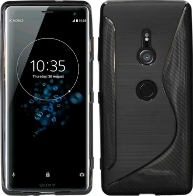 Obrázok produktu pre Silikónový ochranný kryt na mobilný telefón Sony Xperia XZ3 Black