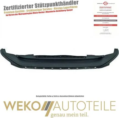 Produktbild von Spoiler vorne DIEDERICHS 2216061 für VW
