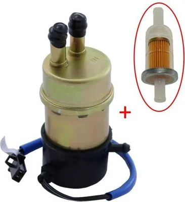 Zdjęcie produktu dla Pompa paliwa + filtr Pompa paliwa 10 mm Złącza proste 12 V