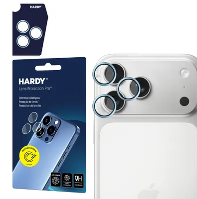 Zdjęcie produktu dla 3MK 5903108670067, Osłona soczewki, Przezroczysty, Apple, iPhone 17 Pro Max, iPhone 17 Pro, 0,4 mm