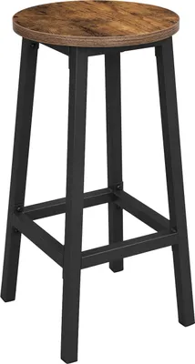 Immagine prodotto di Sgabello da bar - rustico / gambe nere