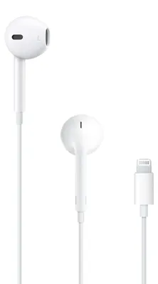 Produktbild von Original Kopfhrer mit Mikrofon Apple EarPods Lightning MMTN2ZM/A, ohne Verpackung
