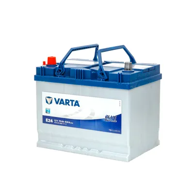 Produktbild von VARTA BLUE Dynamic E24 Starterbatterie 12V 70Ah 630A/EN D26 für Auto LKW Batterie
