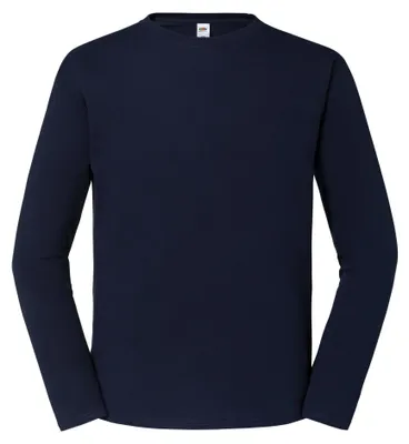Obrázok produktu pre Fruit of the Loom – Tričko „Iconic 195“ pre mužov/ženy Uni s dlhým rukávom LT2316 (3XL) (námornícka modrá)