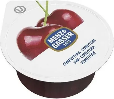 Produktbild von Menz und Gasser Sauerkirsch Konfitüre Extra portioniert 2500g