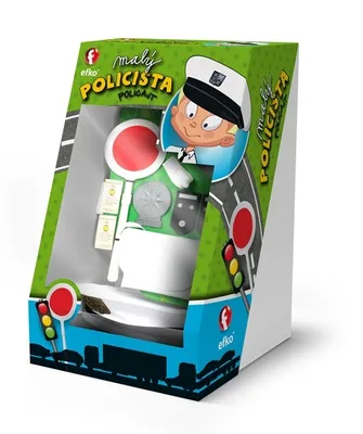 Produktbild von Polizei Rollenspielset für kleine Polizisten mit Polizeimarke und Karten