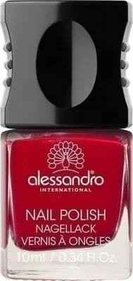 Zdjęcie produktu dla alessandro 53 Elegant Rubin, 10 ml, Czerwony, Elegant Rubin, Kolorujący, Matowy, Połysk