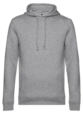 Image de B&C - Sweat à capuche en Coton pour homme FK150 (S) (gris chiné)