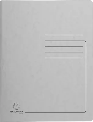 Zdjęcie produktu dla Exacompta 240231E Spiralhefter - A4, 300 Blatt, Colorspan-Karton, 355 g/qm, grau