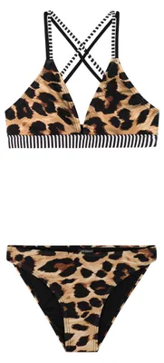 Produktbild von PROTEST Kids Bikini Prtsuzana Triangle fudgecamel 140