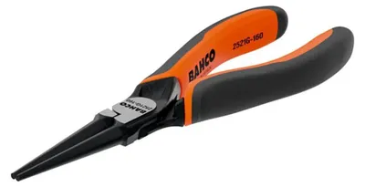 Produktbild von Bahco Ergo™ Rundzange Mit Zwei-material-griffen 160 Mm Orange Orange One Size