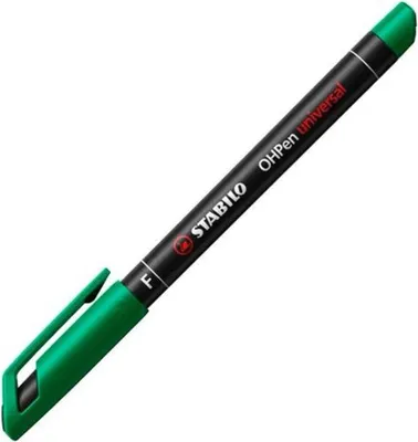 Produktbild von Folienstift - STABILO OHPen universal - permanent fein - 10er Pack - grün
