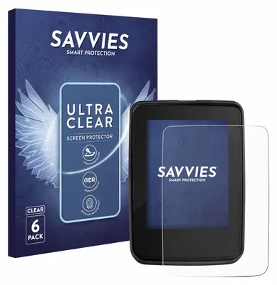 Produktbild von 6x Für Giant RideDash Evo 2 Schutzfolie Savvies Displayschutz Display Schutz Folie Klar Transparent