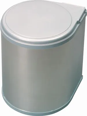 Produktbild von Linea 272 400 mm 1x13 l Abfallsortierer mit Edelstahloberfläche