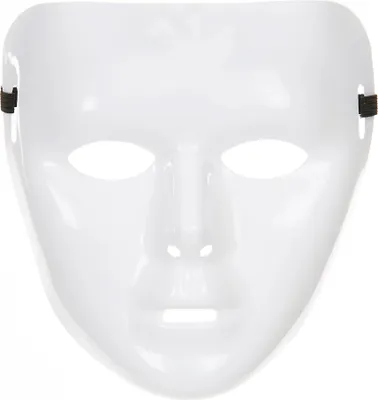 Immagine prodotto di Maschera di carnevale fantasma Anonimo bianco - taglia unica