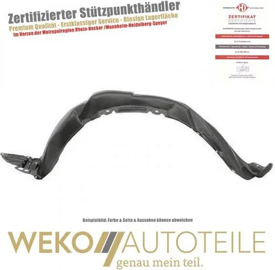 Produktbild von Verkleidung  Radhaus vorne links DIEDERICHS 6607009 für TOYOTA