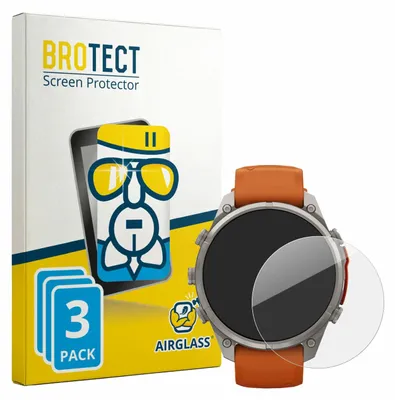 Produktbild von 3x BROTECT Schutzglas für Garmin Fenix 9 Pro (47 mm) Schutzfolie Panzer Folie Glas Display Schutz klar