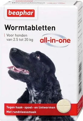 Productafbeelding van Beaphar Ontwormtabletten All-in-One voor Honden