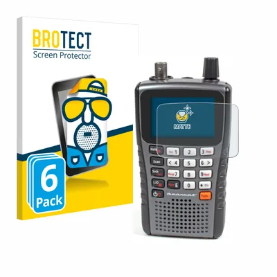 Produktbild von 6x BROTECT Schutzfolie für Uniden UBC125XLThand Displayschutz Displayschutzfolie Folie Matt Entspiegelungsfolie