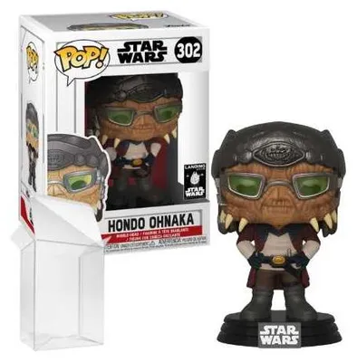 Produktbild von Funko Pop! Star Wars - Hondo Ohnaka #302 Galaxy Edge 2019 Exclusive